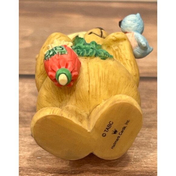 1998 HALLMARK ORNAMENT QX6303 FOREVER FRIENDS BEAR ANDREW BROWNSFORD SHARON PIKE - Picture 9 of 9